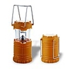 camping lantern - fully collapsible with 7 led lights,  weighs only 6 oz.