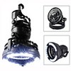 Camping Lantern with Ceiling Fan Waterproof 78 lm LED 18 Emitters Manual Mode Waterproof Portable Fan Night Vision 2 in 1 Camping / Hiking / Caving Hunting Cold White Light Source Color Black