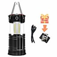Camping Lanterns Tent Lights Emergency Lights LED Zoomable Rechargeable Emitters Zoomable Rechargeable Super Bright Collapsible Multifunction Camping / Hiking / Caving Fishing Multifunction Fishing