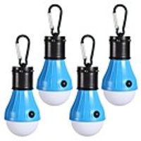 Camping Lanterns Tent Lights Waterproof Emitters Waterproof Camping / Hiking / Caving Fishing Fishing Camping Outdoor Set of 4 hooks Carabiner 4 pieces 190g Red hook