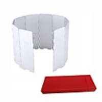 Camping Plate Camping Stove Single One-piece Suit Windproof Hard Alumina for Outdoor Hiking Camping White