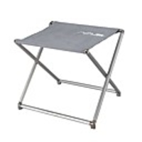 Camping Stool Portable Ultra Light (UL) Foldable Compact Aluminium alloy for 1 person Camping / Hiking Hunting Fishing Beach Autumn / Fall Spring Silver