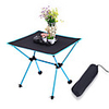 Camping Table Portable Lightweight Foldable Aluminium alloy Oxford for 3 - 4 person Hiking Beach Camping Travel Autumn / Fall Spring Black Red Orange Blue