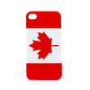 Canada Flag Hard Protection Back Case for Apple iPhone 4