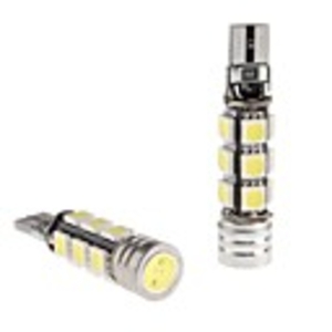 CANBUS T10 1.5W 12x5050 SMD White LED Bulb for Car Reading/Side Marker/Dashboard Light (12V,  2-Pack)