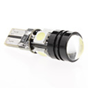 CANBUS T10 2W 4x5050 SMD White Light LED Bulb for Car Signal Lamp (12V)