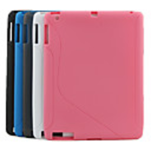 Candy Color Soft Silicon Case for iPad 2
