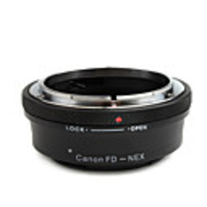 Canon FD Lens to SONY NEX-5 NEX-3 NEX-VG10 NEX-C3 E Mount Adapter