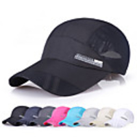 Cap Light Yellow White Black UV Resistant Quick Dry Breathability Men