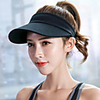 Cap White Black Purple UV Resistant Quick Dry Breathability Women
