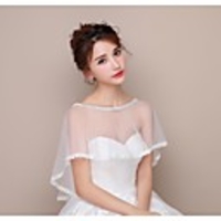 Capelets Lace / Tulle Wedding / Birthday Party Women