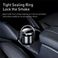 Car Ashtray Portable LED Light Cigarette Smoke Ashes Holder for Car Flame Retardant High Quality Ash tray Car Accessories