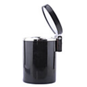 Car Ashtray with LED Light for Car Automotive - Black