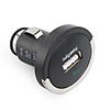 Car Charger USB Data Cable for iPhone 4/3GS/iPad/iPod Black White