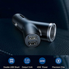 Car Charger 40W Double USB Shunt For iPhone X Xiaomi Car Cigarette Lighter Slot Fast Quick Charging Car-Charger Fast Charging Cigarette Ignition