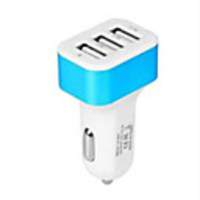 Car Charger USB Charger EU Plug Multi-Output / Normal 3 USB Ports 2.1 A DC 5V for Universal