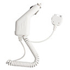 Car Charger with Coiled Cable for Apple iPad/iPad 2/iPhone 4 3G 3GS/iPod