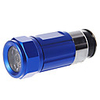 Car Cigarette Lighter Socket Rechargeable 0.5W Mini LED Flashlight (Blue)