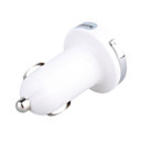Car Cigarette Powered USB Adapter/Charger with Extra Cigarette Power Socket (DC 12V/24V)
