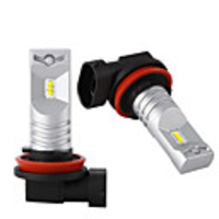 Car fog light H1 H3 H8 H11 led with CSP chip 6SMD drl LED Fog Lamp Daytime Running Light Turning Bulb 360° Beam Angle White Fog Lights Bulbs Lamp Super Bright DRL and Lifetime Support 2Pcs/lot