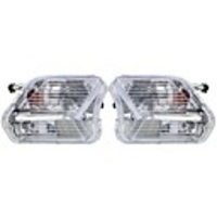 Car Front Left / Right LED Fog Lights Turn Signal Lamp with Bulb For Ford Escape Kuga 2017-2019