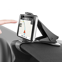 Car Holder Clip Mount Dashboard Car Phone Holder 360 Rotatable Stand Mount Display GPS Bracket