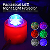 Car Home Ambient Lights LED Projector Lamps Remote 7 Mode Lighting Shows 3 speed Relaxing Soothing Starry sky Ocean sky Moon light Water pattern laser Stage light Night light for Baby Kids Adults