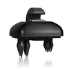 Car Interior Black Sun Visor Hook Clip Bracket Compatible with Audi 2013-2016 A1 A3 A4 A5 Q3 Q5 2PCS miniinthebox