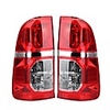 Car Left/Right Side Tail Light Brake Lamp Red with Harness For Toyota Hilux 2005-2015