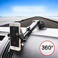 Car Mount Stand Holder Air Outlet Grille Buckle Type ABS Holder