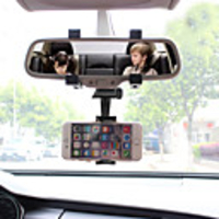 Car Mount Stand Holder Front Windshield Adjustable / 360°Rotation ABS Holder