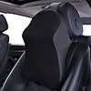 Car Neck Pillow Adjustable Head Restraint 3D Memory Foam Auto Headrest Travel Pillow Neck Support Holder Seat Covers Car Styling