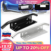 Car number plate Offroad Front License Number Plate Bracket Frame Holder Light Bar Mount Bumper For SUV Truck Vehicle