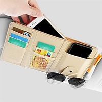 Car Organizers Car Storage Baffle PU Leather For universal Universal miniinthebox