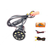 Car Rear View Camera Universal Backup Parking Camera 8 LED Night Vision Waterproof 90 Wide Angle HD Color Image Waterproof