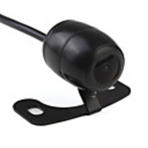 Car Rear View Camera with Screw Installation (Black)