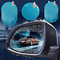 Car Rearview Mirror Protective Film Anti Fog Window Clear Rainproof Rear View Mirror Protective Soft Film Auto Accessories
