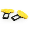 Car safety belt soft lock