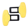 Car Safety belt soft lock