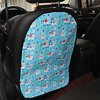 Car Seat Back Kick Mat Protector Cover Pad Anti-dirty Mud Mat for Children Car Accessories Interior Cute Auto Product miniinthebox