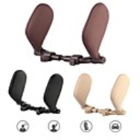 Car Seat Headrest Pillow with Adjustable Head and Neck Pillows to Protect Neck Pillows Best Neck Support Solution for Children and Adults-Patented Solution Memory Foam Pad 3Colors