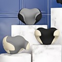 Car Seat Neck Pillow U-shaped Headrest Neck Support Pillow Neck Rest Head Pillow Cushion for Neck Pain Relief Cervical Support Memory Foam and Ergonomic Design