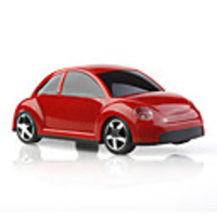 Car Shape LED Alarm Clock, Auto Activated Alarm Clock