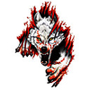 Car Sticker Cool Gray Angry Wolf Window Wall Automobiles Motorcycles Exterior Accessories Reflective PVC Decals
