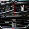 Car Styling Accessories 1PCS ABS Plastic Interior Warning Light Lamp Switch Cover Trim For Ford Focus 2019 2020