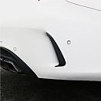 Car styling Carbon fiber Rear Side Mirror body Fog light Sticker Cover Trim For Mercedes Benz C Class W205 C180 C200 Accessories