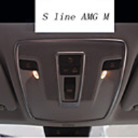 Car Styling Reading lamp frame decorative covers dome light trim sticker for Mercedes Benz GLA CLA A class C117 X156 Accessories