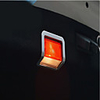 Car Styling trunk warning Light for Mercedes Benz GLK CLS ML GL GLC C E Class W205 W213 Auto trunk door lamp decorative stickers