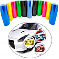 Car Tint Headlight Taillight Fog Light Vinyl Smoke Film Sheet Sticker Cover Automobiles Decal Car Styling 30cm X 60cm TSLM1