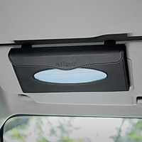 Car Tissue Holder Sun Visor Napkin Holder Car Visor Tissue Holder PU Leather backseat tissue case holder for car Vehicle 1PCS miniinthebox